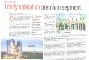 Trinity Upbeat on Premium Segment
